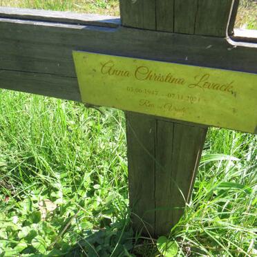 LEVACK Anna Christina 1947-2021