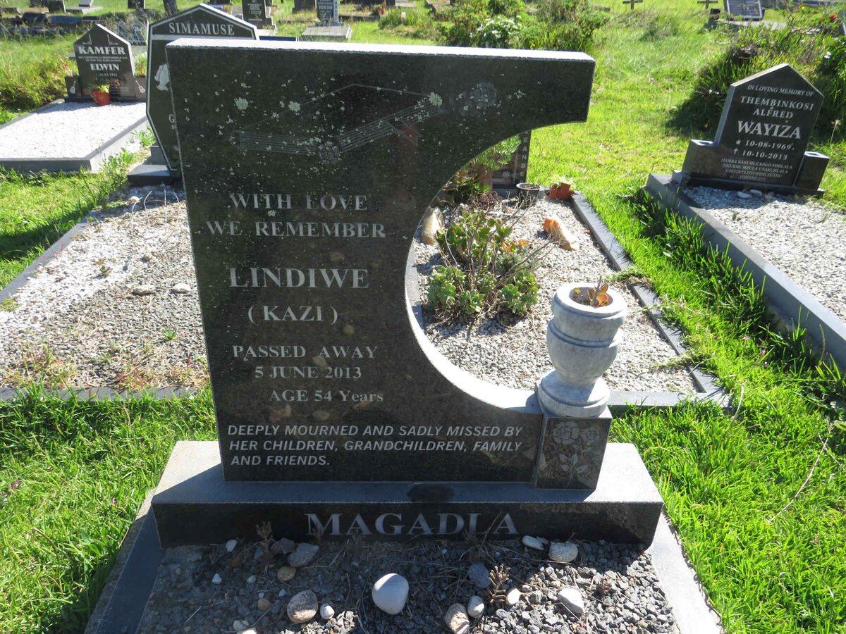 MAGADLA Lindiwe -2013