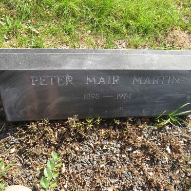 MARTIN Peter Mair 1898-1974