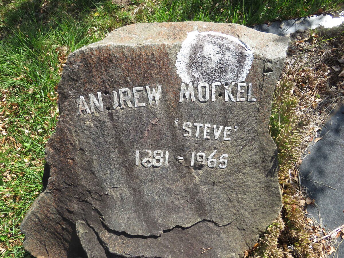 MORKEL Andrew 1881-1965
