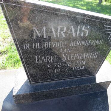 MARAIS Carel Stephanus 1914-1994