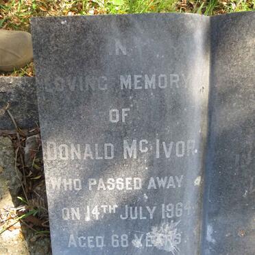 MCIVOR Donald -1964