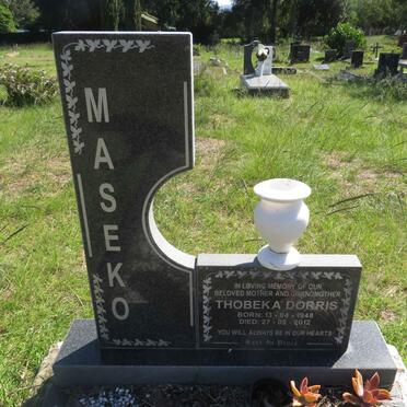 MASEKO Thobeka Dorris 1948-2012