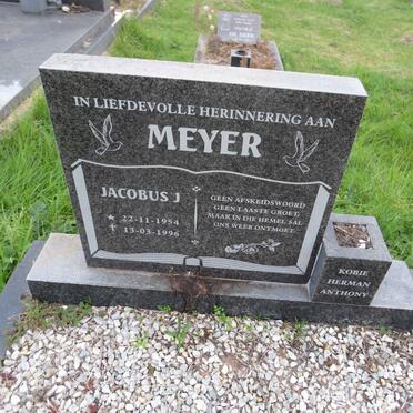 MEYER Jacobus J. 1954-1996