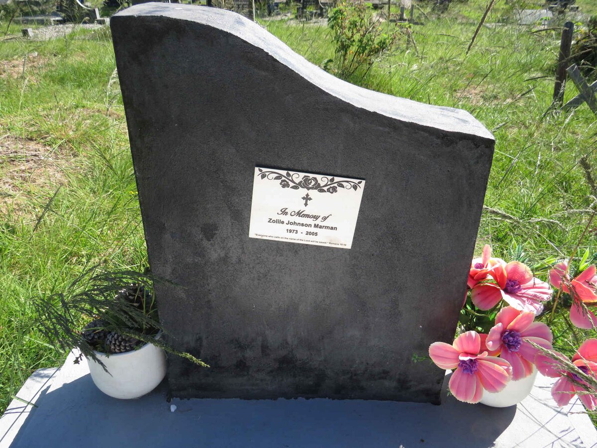 MARMAN Zolile Johnson 1973-2005