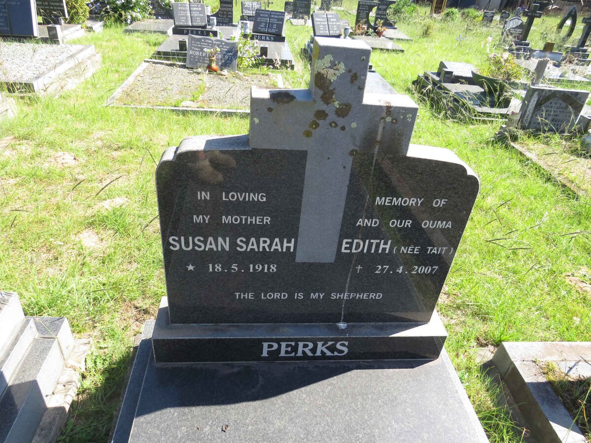 PERKS Susan Sarah Edith nee TAIT 1918-2007