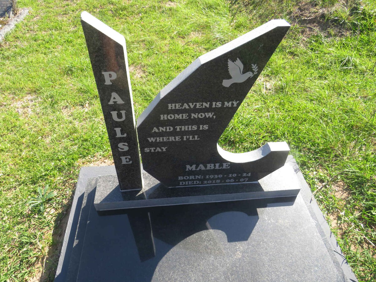 PAULSE Mable 1930-2018