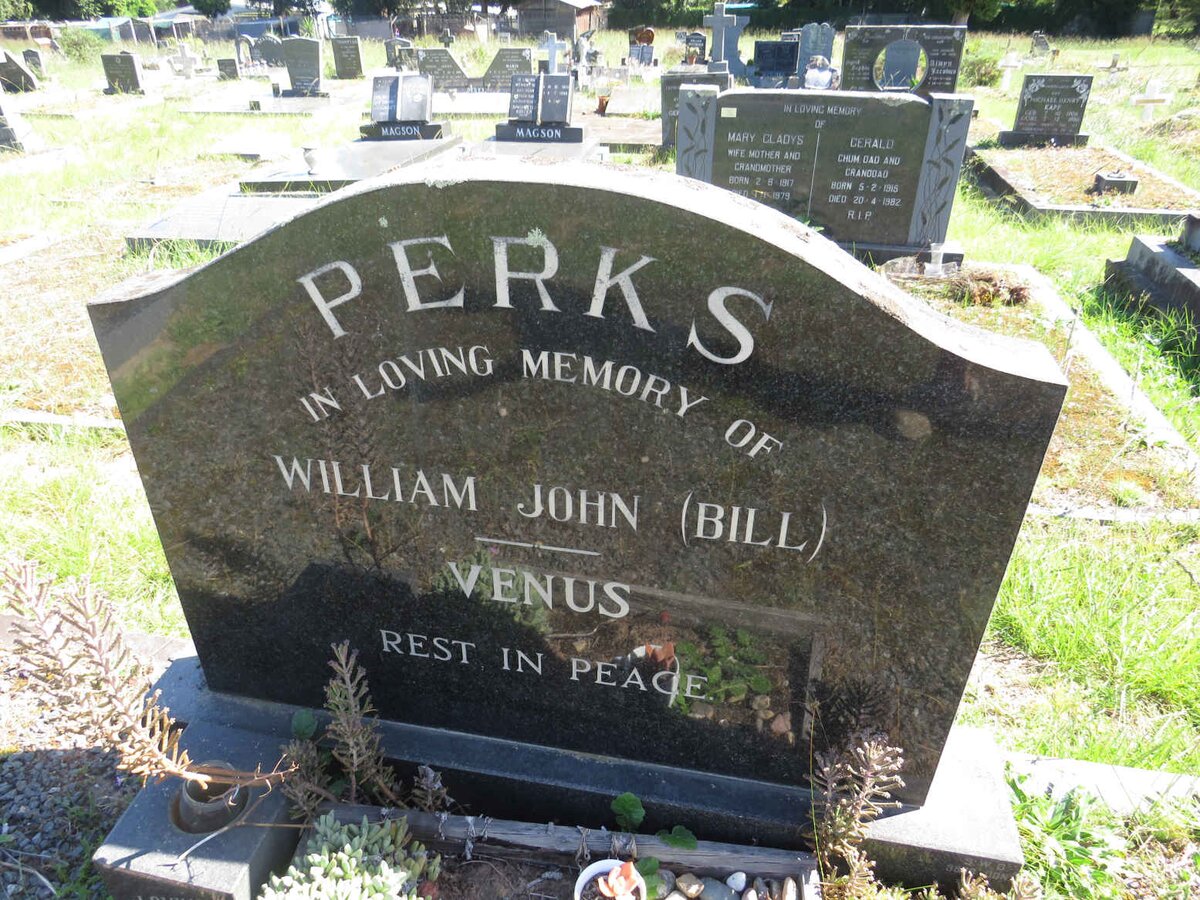 PERKS William John Venus