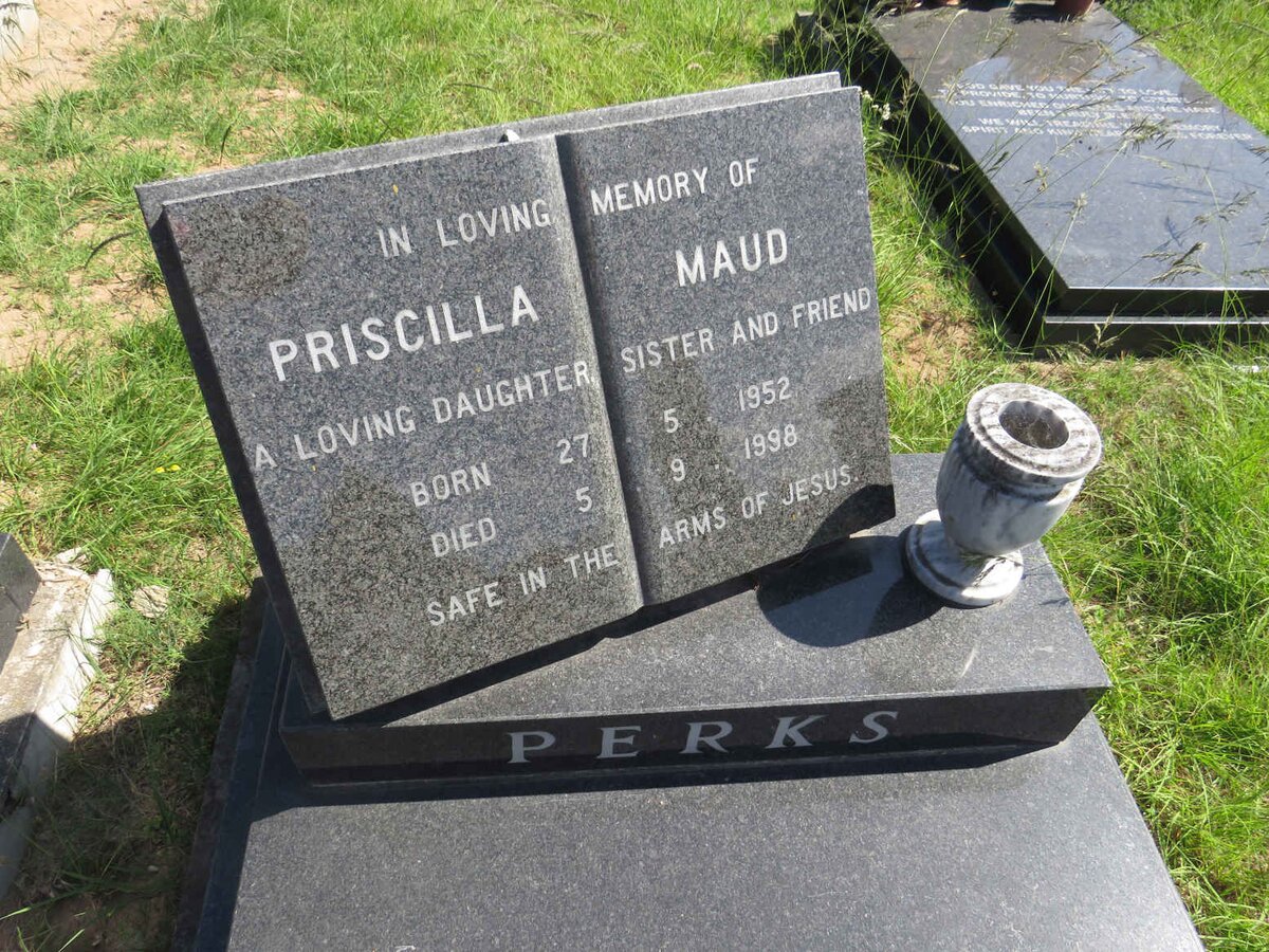 PERKS Priscilla Maud 1952-1998