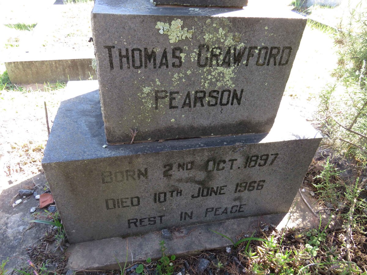 PEARSON Thomas Crawford 1897-1966