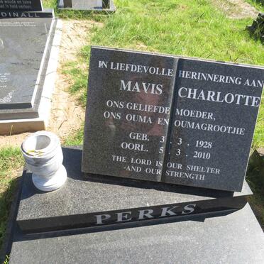 PERKS Mavis Charlotte 1928-2010