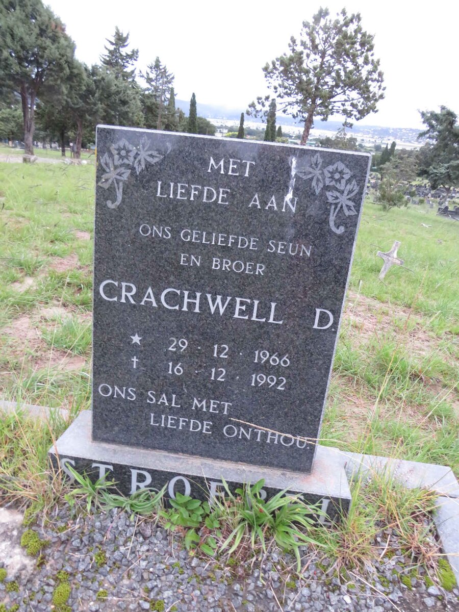 STROEBEL Crachwell D. 1966-1992