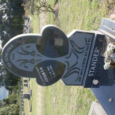 STANDER Adriaan H.M. 1946-1985