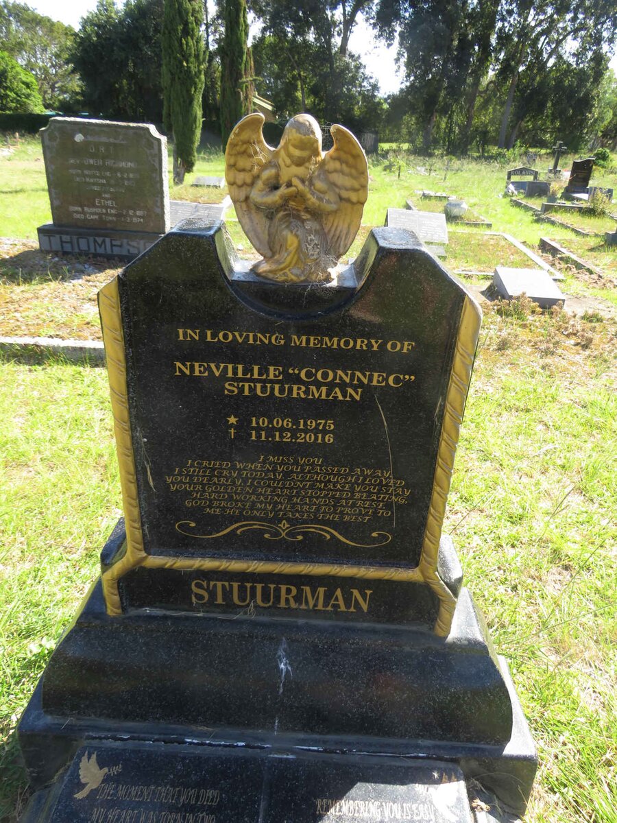 STUURMAN Neville 1975-2016