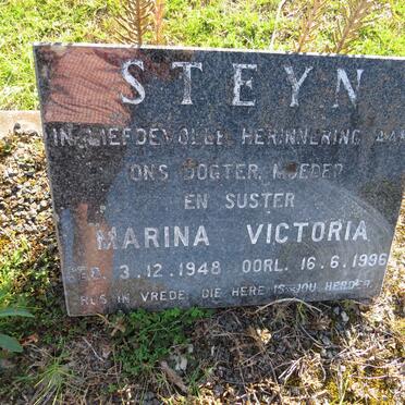 STEYN Marina Victoria 1948-1996