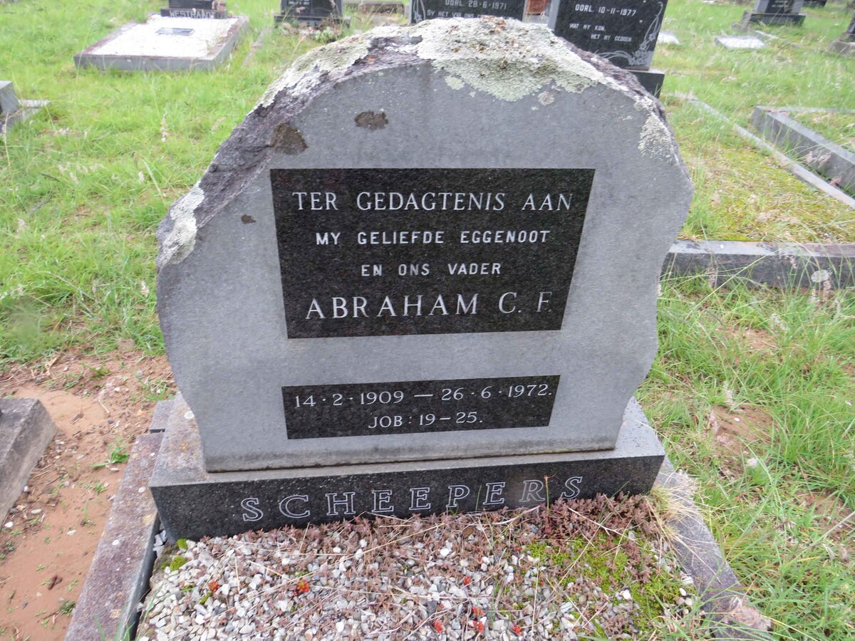 SCHEEPERS Abraham C.F. 1909-1972