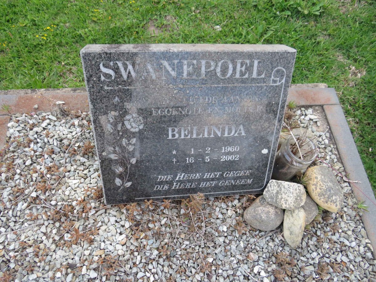SWANEPOEL Belinda 1960-2002