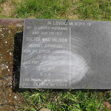 VILJOEN Michiel Francois 1928-1978