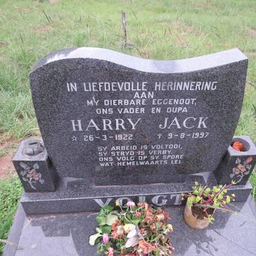 VOIGT Harry Jack 1922-1997