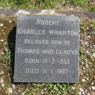 WHARTON Robert Charles 1953-1967