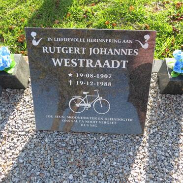 WESTRAADT Rutgert Johannes 1907-1988