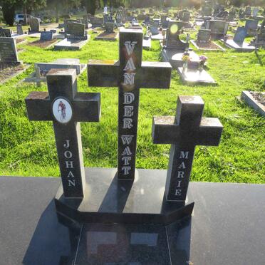 WATT Johan, van der 1959-2005 & Marie -1