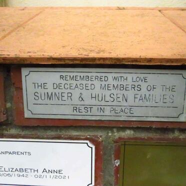 HULSEN :: SUMNER Families