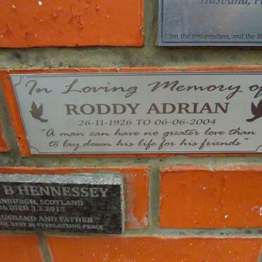 ADRIAN Roddy 1926-2004