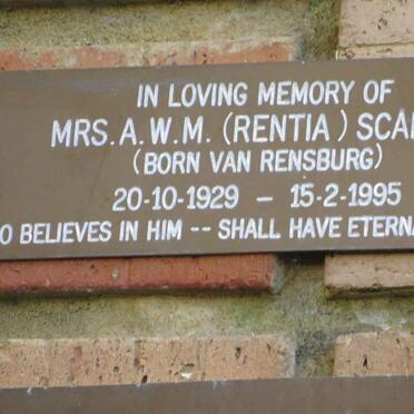 Western Cape, KNYSNA, Knysna Methodist Church, Memorial Wall