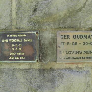 BAINES John Woodhall 1922-1988 :: OUDMAYER Ger 1928-1992