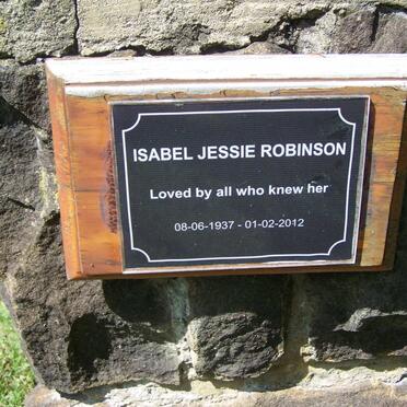 ROBINSON Isabel Jessie 1937-2012