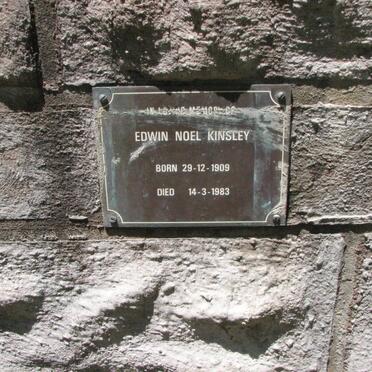 KINSLEY Edward Noel 1909-1983