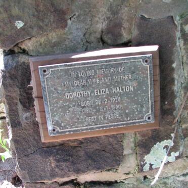 HALTON Dorothy Eliza 1920-1990