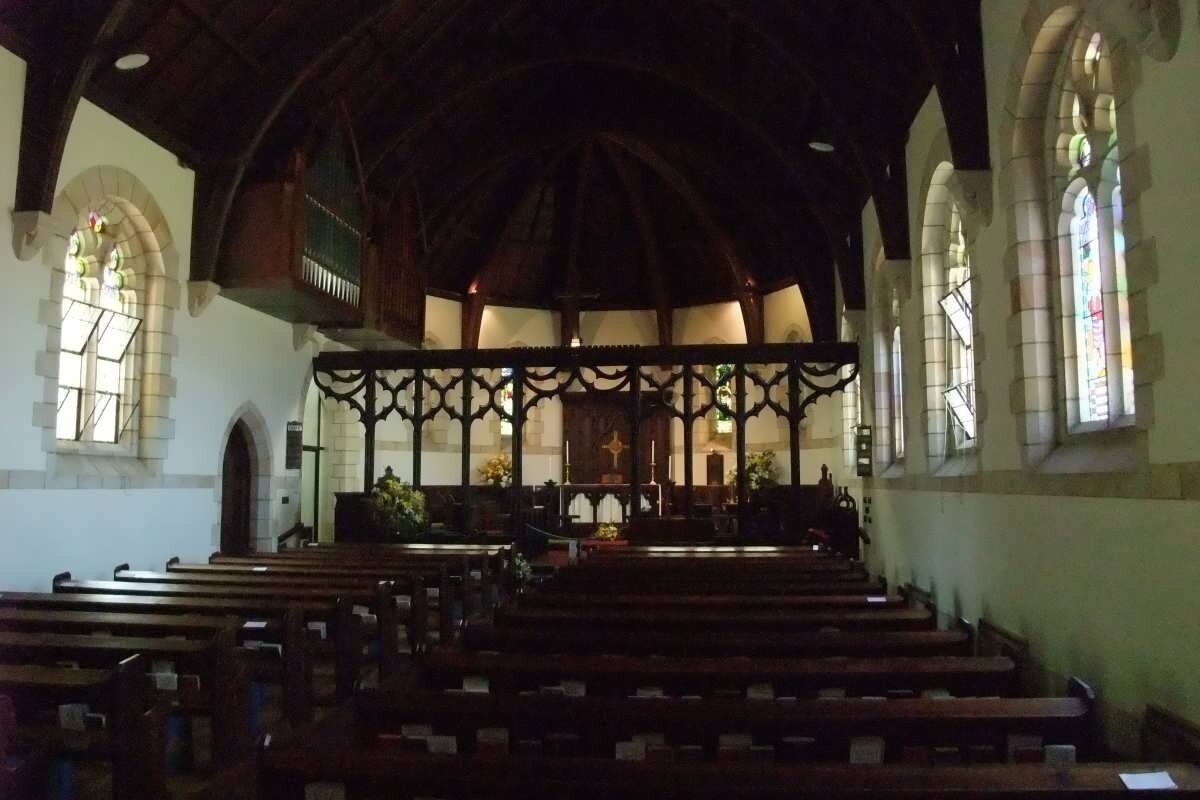 Interior of St. George's Anglican Church