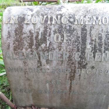 BENN Alexander C. -1909