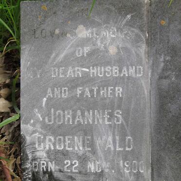 GROENEWALD Johannes 1900-1959