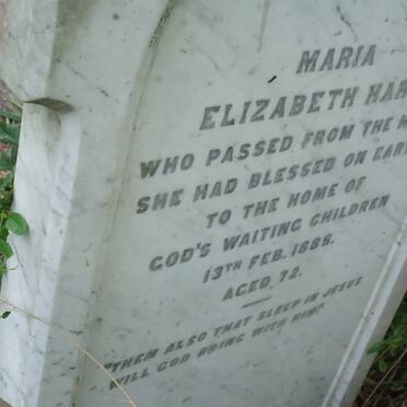 HARE Elizabeth Maria -1888