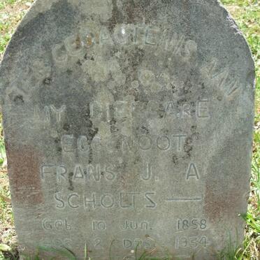 SCHOLTZ Francis J.A. 1858-1934