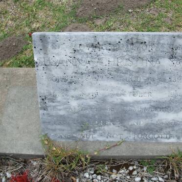 SALT Susanna Christina 1892-1985