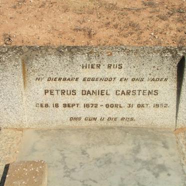 CARSTENS Petrus Daniel 1872-1952