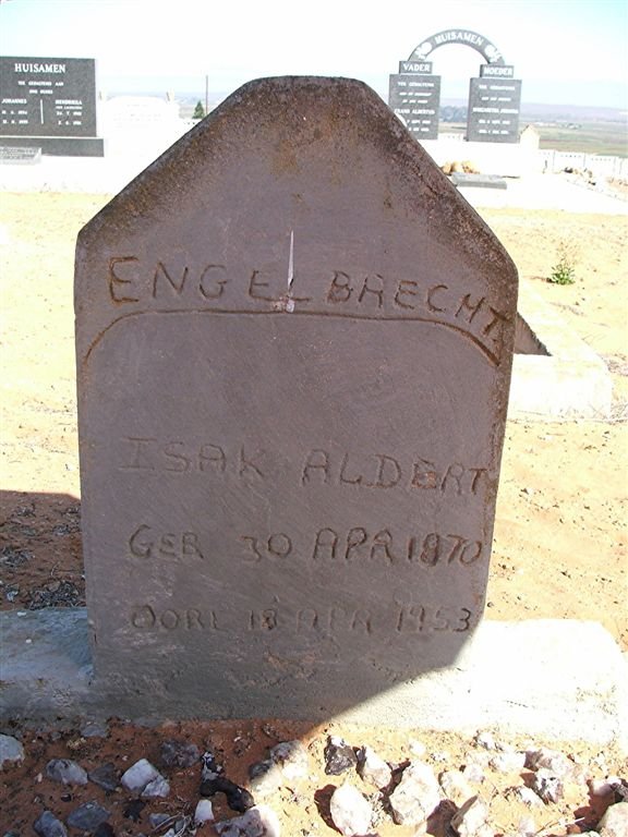 ENGELBRECHT Isak Aldert 1870-1953