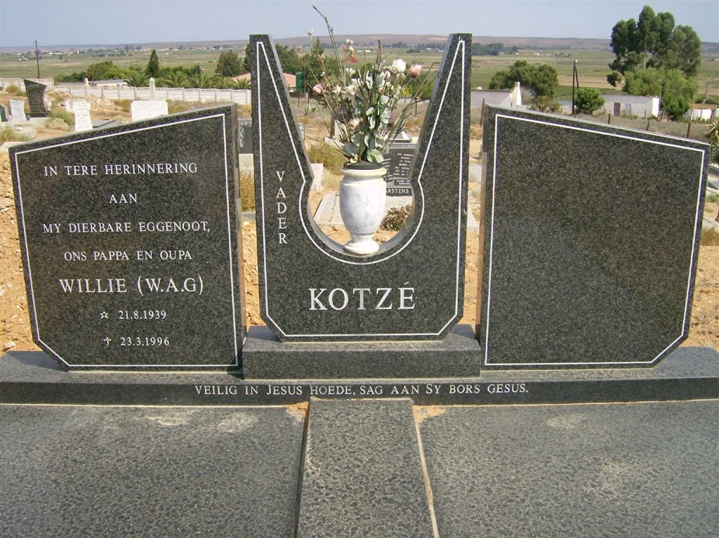 KOTZÉ W.A.G. 1939-1996