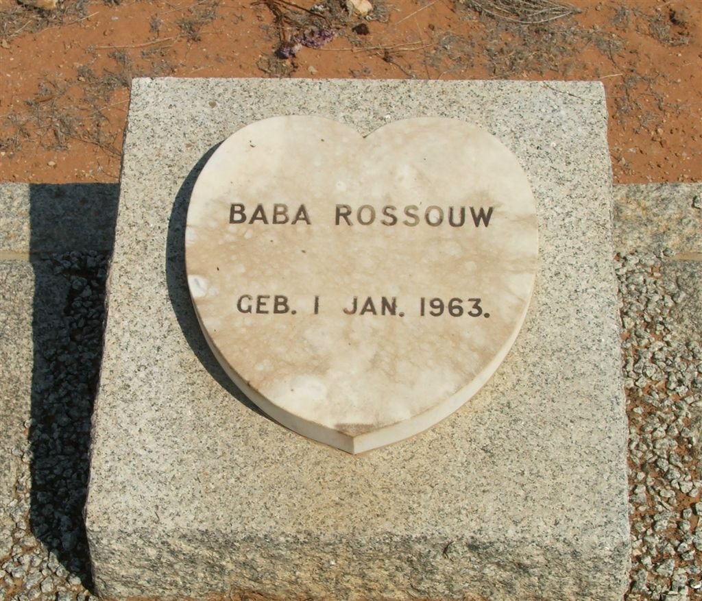 ROSSOUW Baba -1963