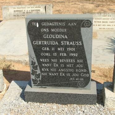 STRAUSS Johannes Abraham 1905-1957 &amp; Gloudina Gertruida 1901-1992