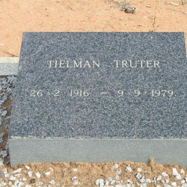 TRUTER Tielman 1916-1979