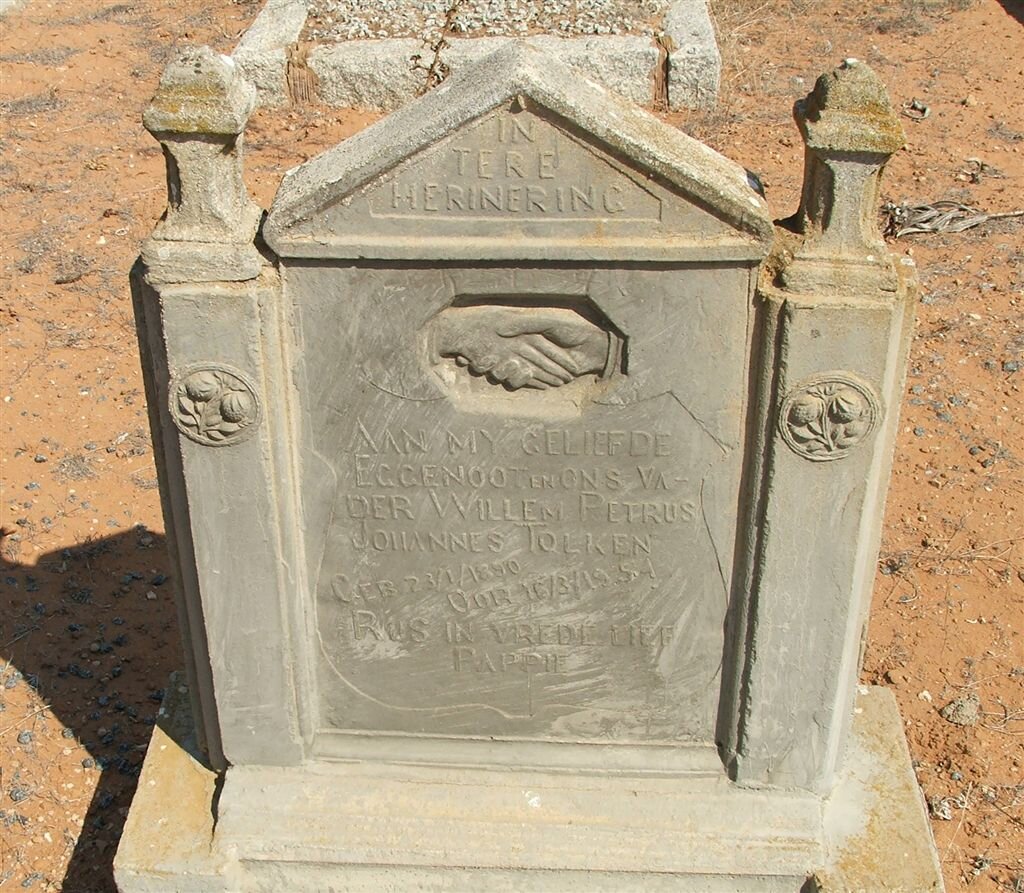 TOLKEN Willem Petrus Johannes 1890-1954