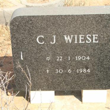 WIESE C.J. 1904-1984