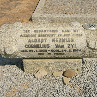 ZYL Aldert Hermias Cornelius, van 1902-1964