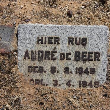 BEER Andre, de 1948-1949