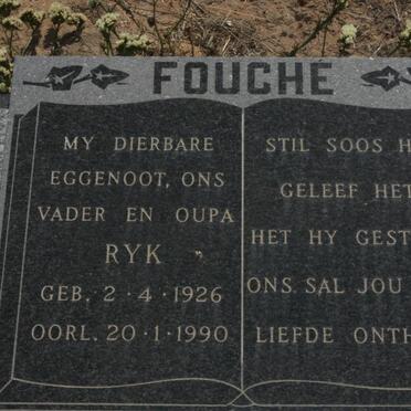 FOUCHE Ryk 1926-1990